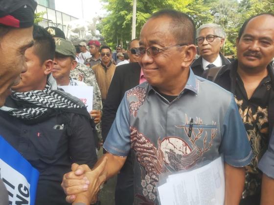 Tiba di Polresta Tangerang, Said Didu Mengaku Tak Kenal dengan Sosok Pelapor