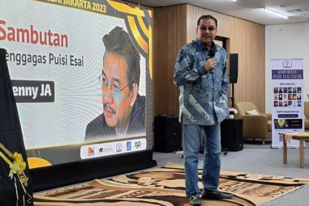 Denny JA Hibahkan Dana Abadi untuk Festival Tahunan Puisi Esai