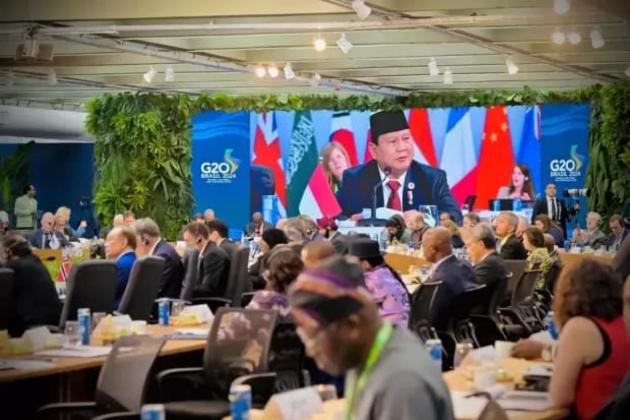 Di Hadapan Puluhan Kepala Negara G20, Prabowo Pamer Program Makan Gizi Gratis