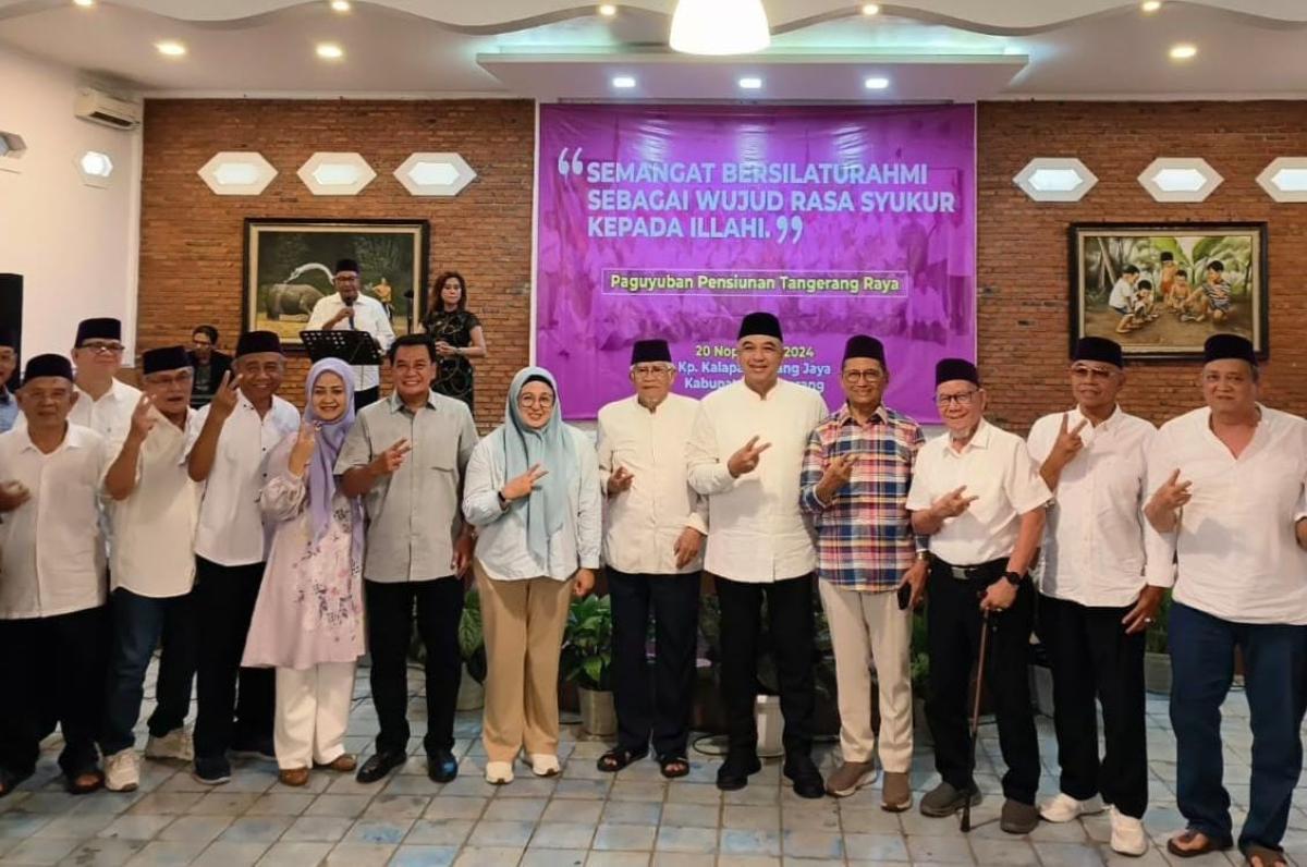 Para Pensiunan PNS Pemkab Tangerang Kompak Dukung Maesyal-Intan di Pilkada