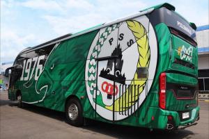 Klub PSS Sleman Luncurkan Bus Pemain Terbaru Menggunakan Skylander R22 Facelift 130727