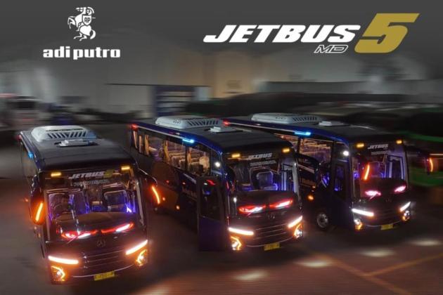 Bermesin Mercedes Benz, PO Jackal Holidays Merilis 3 Bus Medium Baru Berbodi...