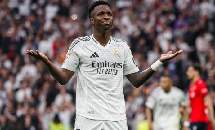 Cedera Hamstring, Vinicius Absen Bela Real Madrid vs Liverpool