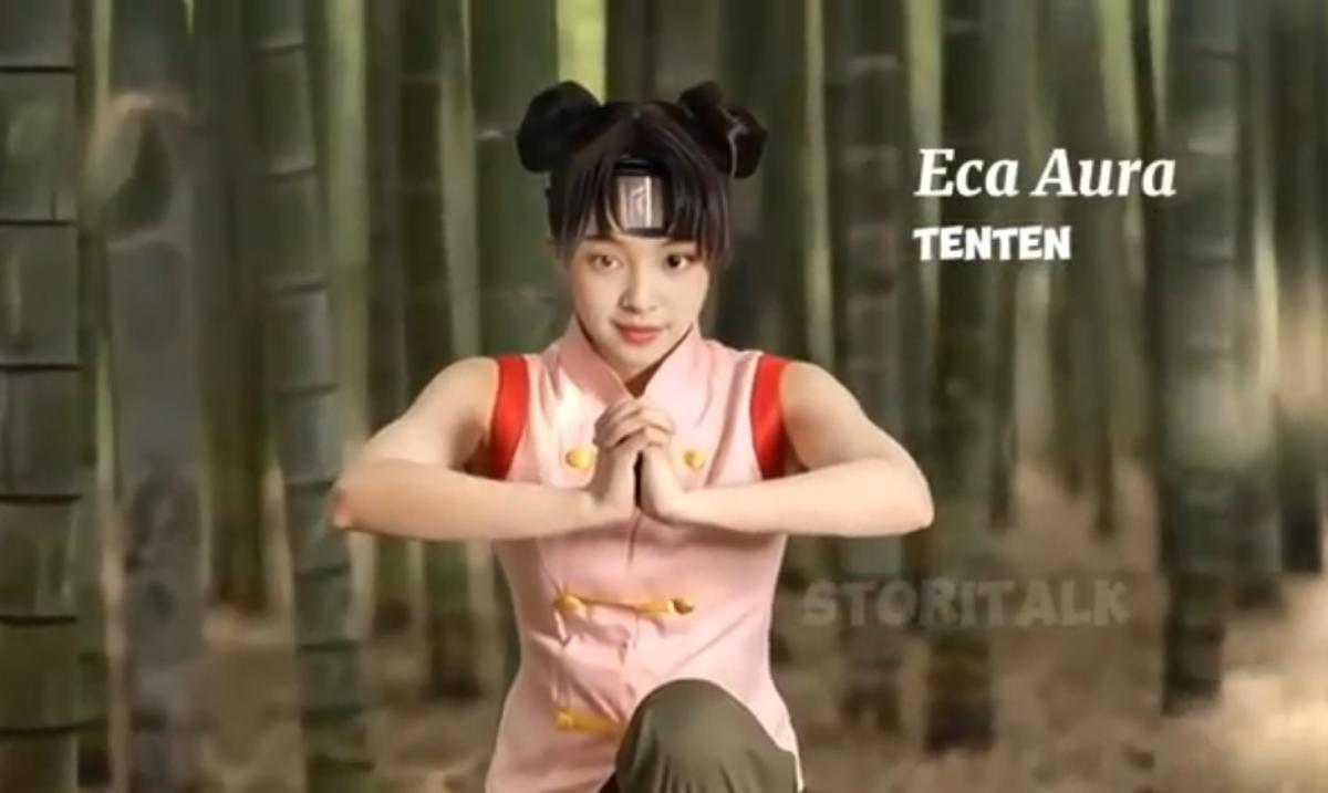 Daftar Artis Naruto Indonesia: Pamela Safitri 'Tsunade', Angga Yunanda 'Naruto Uzumaki', Celine Evangelista 'Kurenai Yuhi' dan Natasha Wilona 'Sakura Haruno'