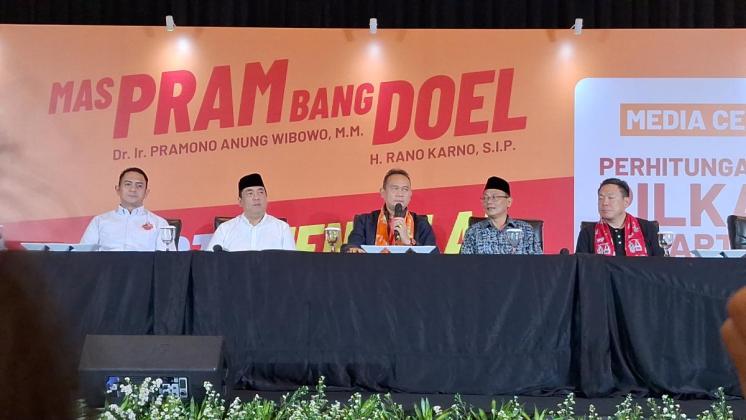 Cak Lontong Optimis Pramono-Rano Menang Satu Putaran Pilkada Jakarta 2024