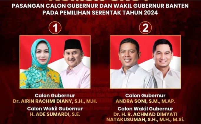 Dinasti Politik Banten Tumbang! Andra - Dimyati Unggul Versi Quick Count 