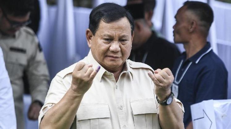 Prabowo Pantau Hasil Quick Count di Hambalang, Ajak Semua Pihak Bersatu untuk Layani Rakyat