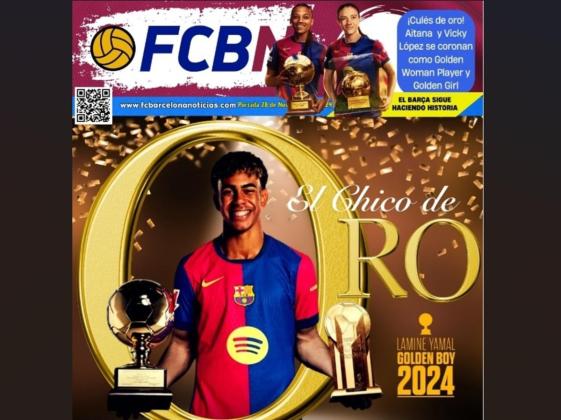 Gokil! Barcelona Borong 3 Gelar: Golden Boy, Golden Girl & Golden Woman 2024