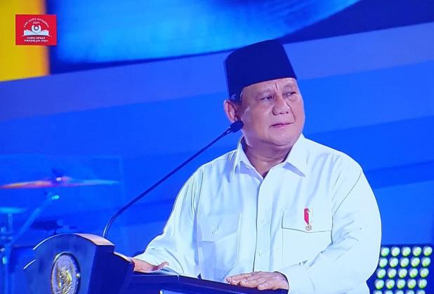 Prabowo Curhat Pernah Diejek: Saya Dibilang Setengah Gila atau Mungkin Sudah Gila