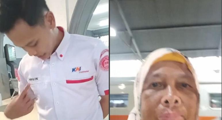 Viral Wanita Cekcok dengan Petugas KAI, Minta Kereta Berangkat Cepat dengan Alasan Orang Tua Meninggal