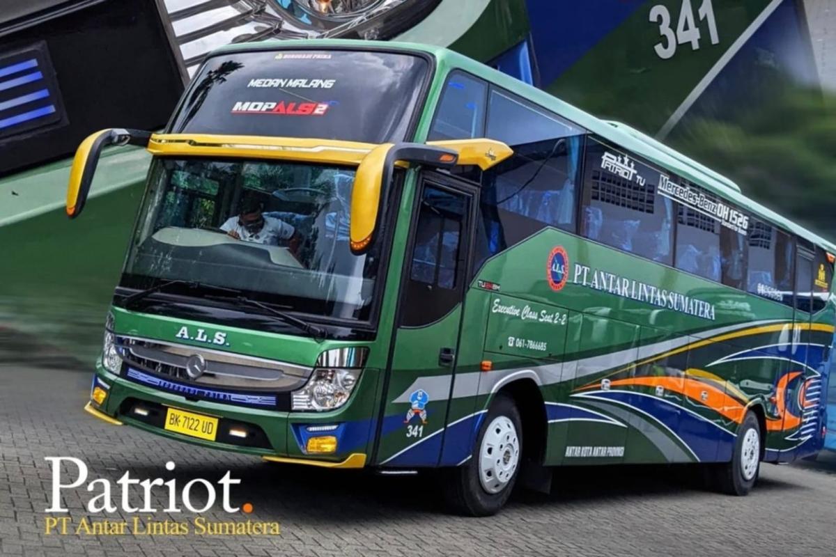 PO ALS Meluncurkan Bus Terbaru Bermesin Mercedes Benz OH 1526