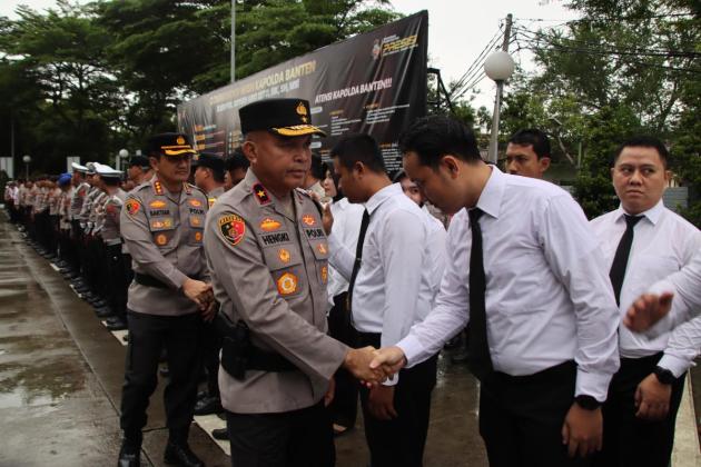 Pasca Pilkada Wakapolda Banten Datangi Polresta Tangerang Sampaikan Pesan Ini