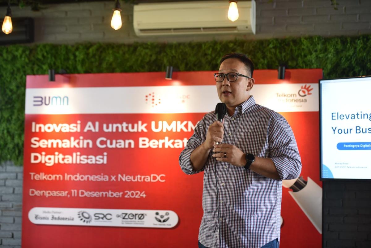 Telkom dan NeutraDC Latih UMKM Bali, Semakin Cuan dengan AI