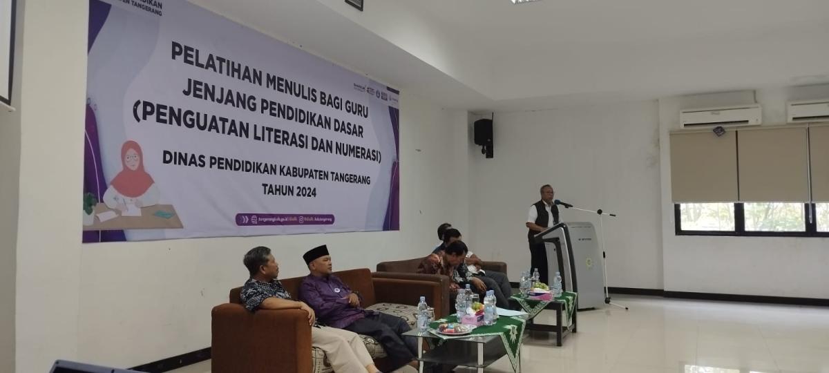 Guru di Kabupaten Tangerang Diharapkan Bisa Menyusun Sebuah Buku