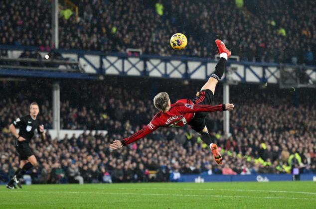 Alejandro Garnacho Sabet Puskas Award 2024 Berkat Gol Salto Bersama MU