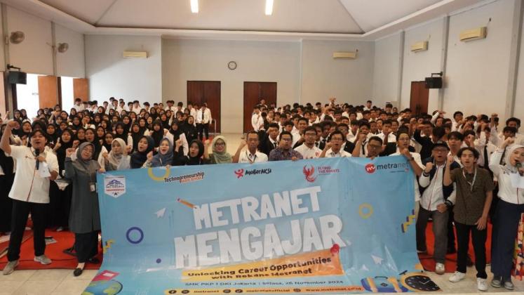 Program MetraNet Mengajar, Cara Dekatkan Dunia Industri bagi SMK