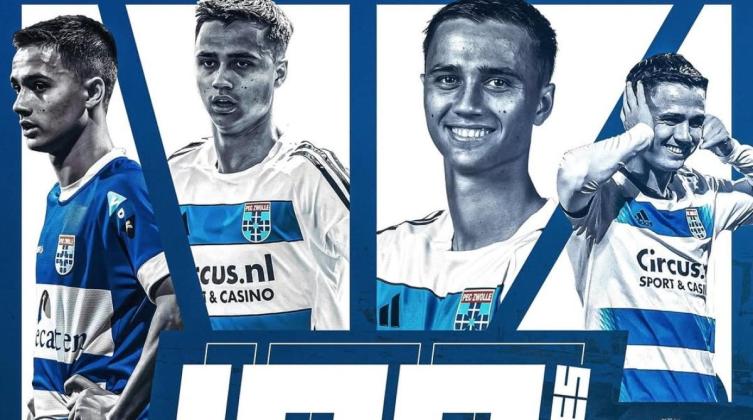 Eliano Reijnders Raih 100 Penampilan Bersama PEC Zwolle