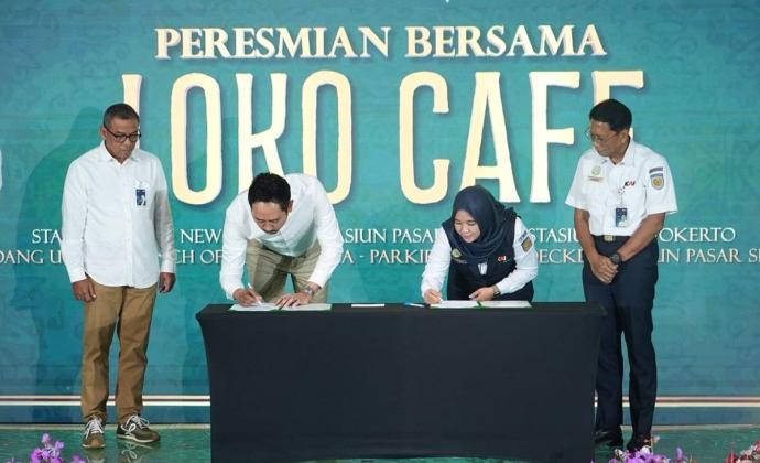 Nikmati Kemudahan Transaksi Digital di Loko Cafe dan Resto on Train Berkat Kolaborasi BRI dan KAI