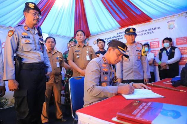 Amankan Nataru, Polres Metro Tangerang Siagakan 1.429 Personel Gabungan, Berikut Titik Pengamanannya