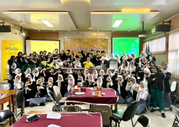 Program Toco Goes To School Ciptakan Pelaku Usaha di Kalangan Gen Z