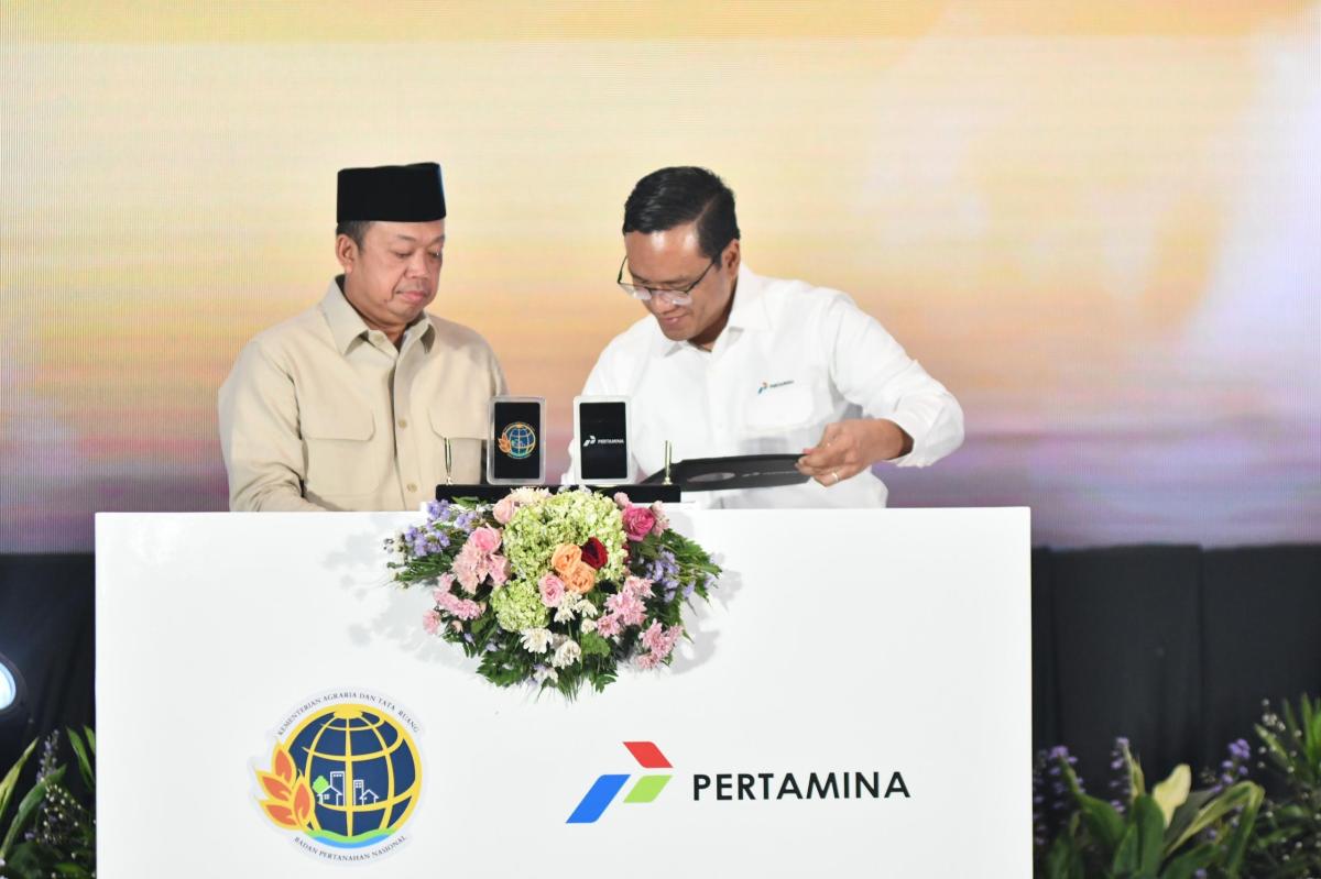Sinergi Pertamina dan Kementerian ATR/BPN, Perkuat Infrastruktur Energi Nasional