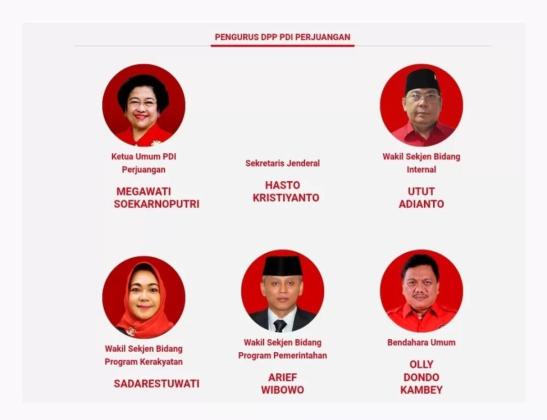 Setelah Jadi Tersangka, Foto Hasto Hilang dari Website PDIP