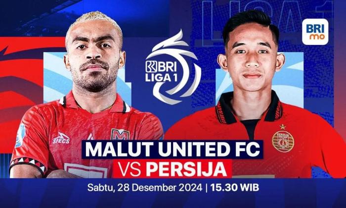 Link Live Streaming Malut United vs Persija di Liga 1 2024-2025