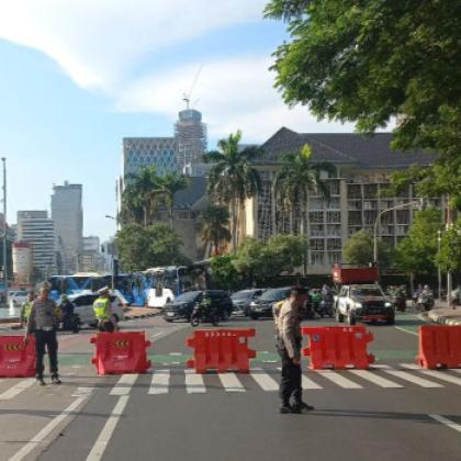 Dishub DKI Jakarta Lakukan Rekayasa Lalin untuk Acara Malam Muhasabah di Monas, Hindari Jalan Ini!