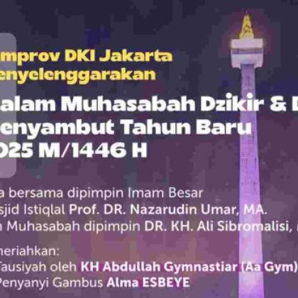 Menag dan Aa Gym Dijadwalkan Hadir pada Malam Muhasabah di Monas