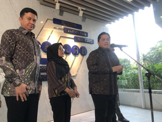 Erick Thohir Kumpulkan Maskapai Pelat Merah, Bahas Keselamatan Penerbangan Pasca Kecelakaan di Sejumlah Negara