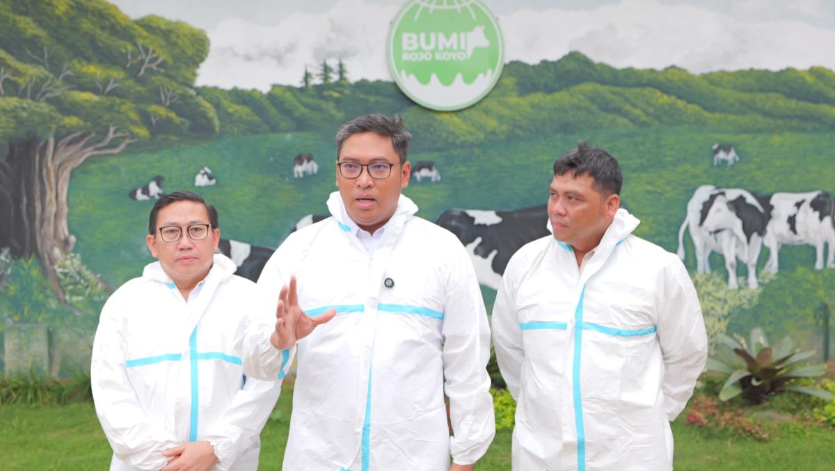 Wamentan Sudaryono Pastikan Investasi Peternakan Sapi Melibatkan Peternak Lokal