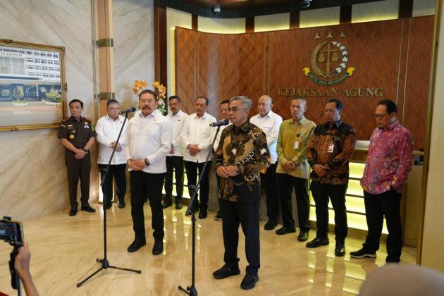 Jaksa Agung ST Burhanuddin Tegaskan Tidak Ada Persaingan dengan KPK dalam Pemberantasan Korupsi