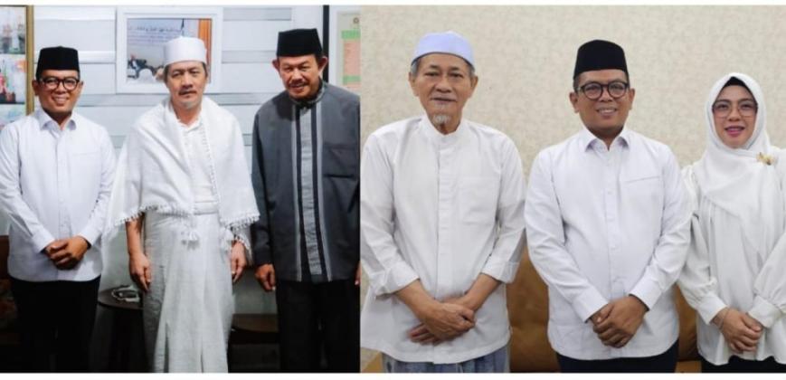 Ditetapkan Jadi Gubernur Banten, Andra Soni Sowan ke Kiai Embay dan Kiai...