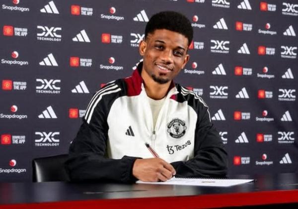 Amad Diallo Resmi Perpanjang Kontrak di Manchester United hingga 2030, Gaji Naik Empat Kali Lipat