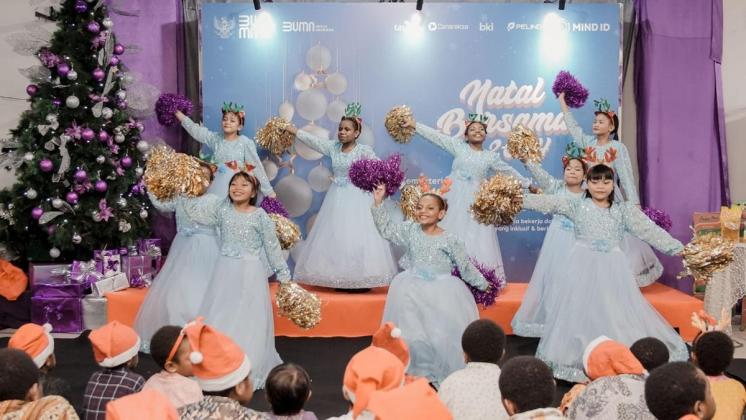 Petualangan Berbagi Kasih Natal MIND ID, Momen Tak Terlupakan Anak-Anak Panti Asuhan