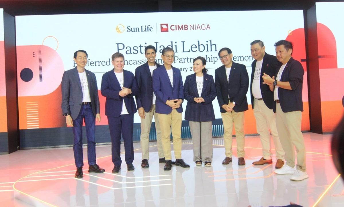 Sun Life dan CIMB Niaga Resmikan Kemitraan Preferred Bancassurance