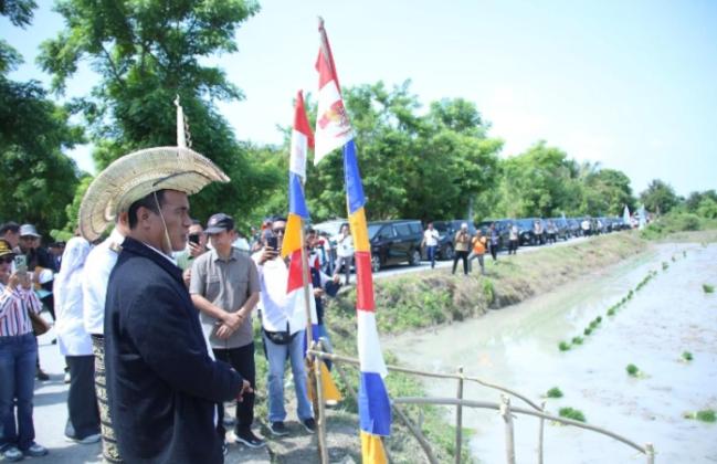 Mentan Amran Siap Wujudkan NTT Sebagai Lumbung Pangan Timur Indonesia