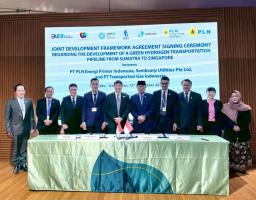  PT Transportasi Gas Indonesia  Menandatangani Joint Development Framework Agreement 072108