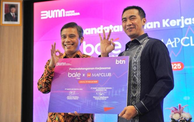 BTN dan MAPCLUB Jalin Kerja Sama Transaksional untuk Mendukung Visi BTN