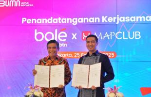 BTN dan MAPCLUB Jalin Kerja Sama Transaksional untuk Mendukung Visi BTN 035456