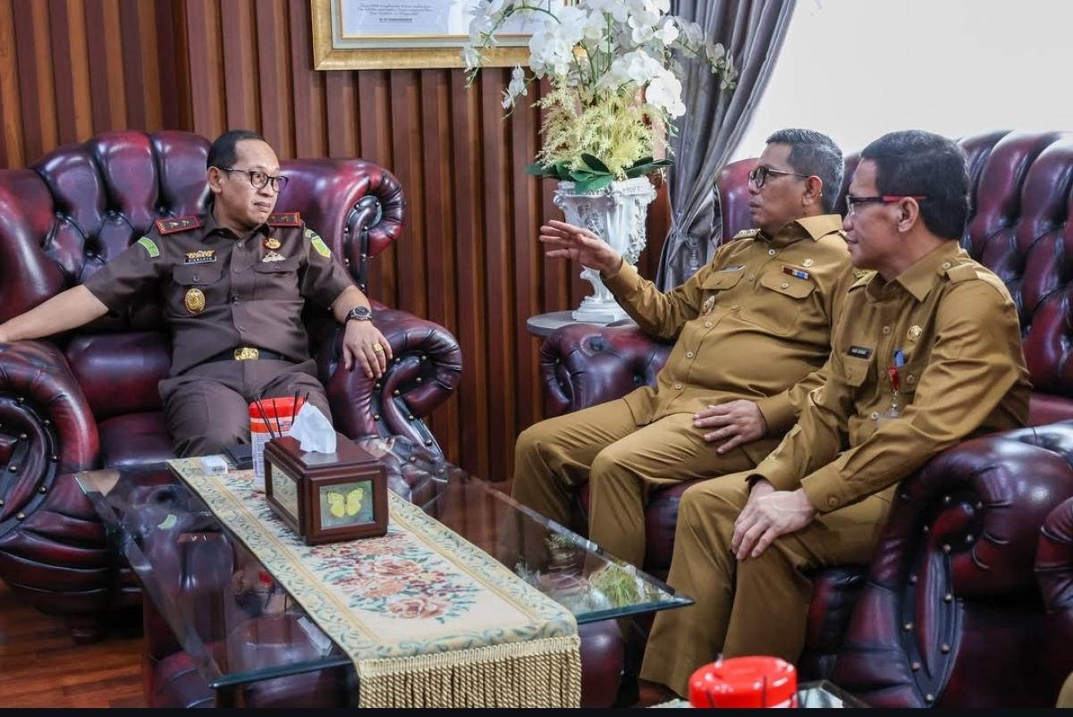 Butuh Dukungan Kolaborasi, Gubernur Andra Soni Kunjungi Polda dan Kejati Banten