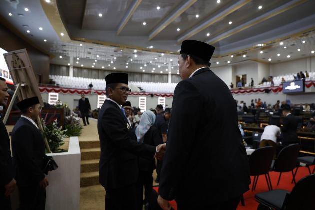 DPRD Banten Gelar Paripurna Sertijab Gubernur Banten dari Abdul Rouf ke Andra Soni