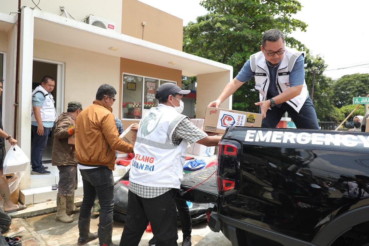 Tanggap Bencana Banjir Jabodetabek, BRI Peduli Gerak Cepat salurkan Bantuan bagi Warga Terdampak