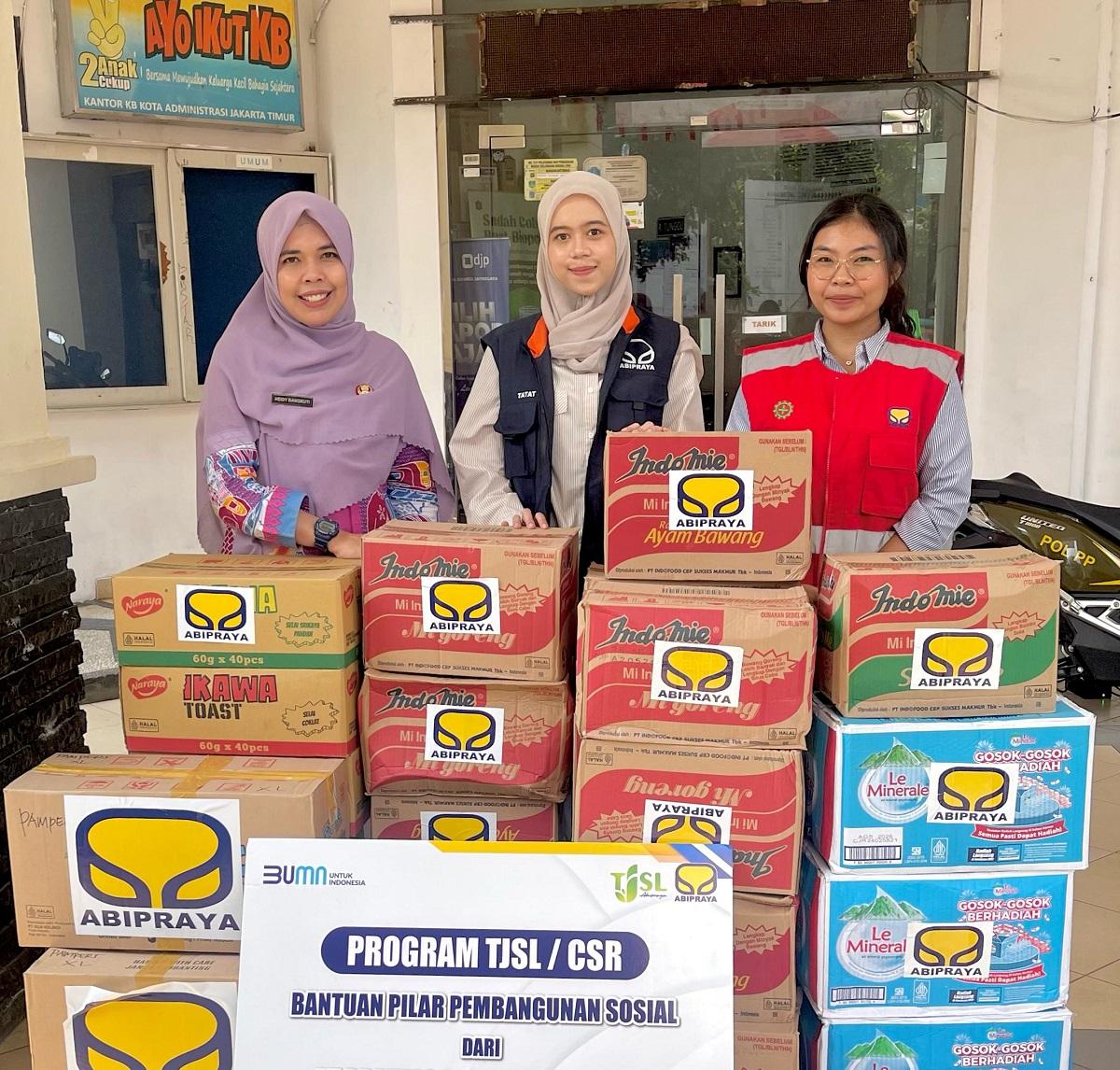 Brantas Abipraya Salurkan Bantuan untuk Korban Banjir Jabodetabek, Wujud Abipraya Peduli