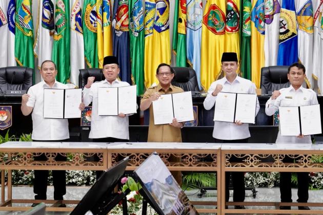 Perkuat Sinergi Tata Kelola, Kementerian ATR/BPN Teken MoU dengan 4 K/L