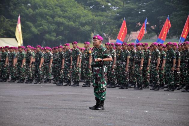 Apel Khusus dan Halalbihalal Komandan Korps Marinir dengan Keluarga Besar Korps Marinir Wilayah Surabaya