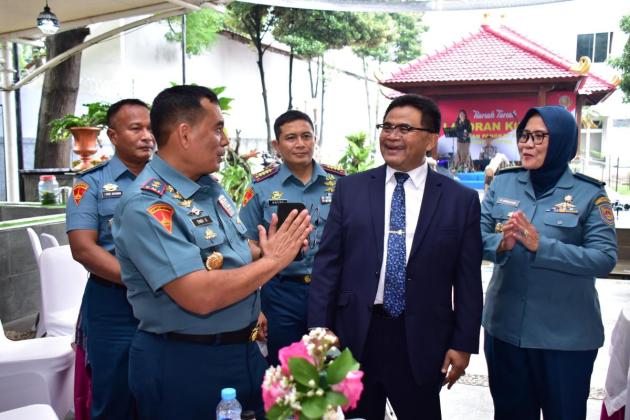 Dankormar Terima Laporan Kenaikan Pangkat Kolonel Korps Marinir