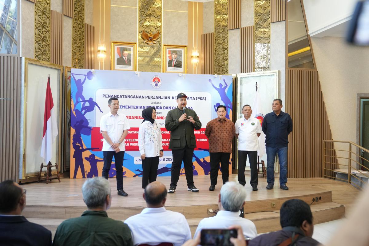 Menpora Dito Tegaskan Bantuan Pemerintah untuk Cabor Tahap Kedua Sedang Berjalan