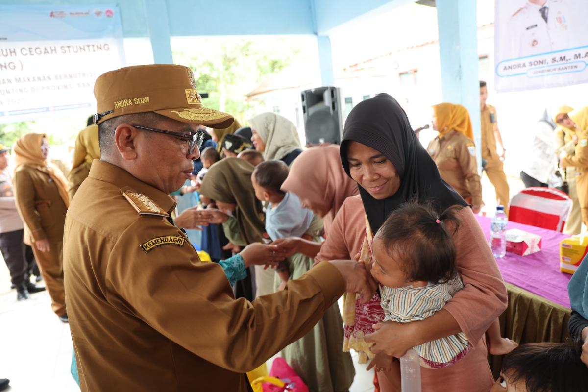 Gubernur Banten Andra Soni: Pencegahan Stunting Penting Untuk Ciptakan SDM Unggul