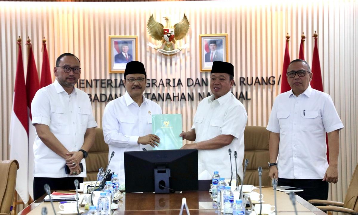Rencana Pembangunan Sekolah Rakyat oleh Pemerintah, Menteri ATR/Kepala BPN Siap Dukung Percepatan Sertipikasi Tanah